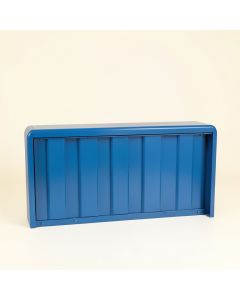 Clay Brook Narrow Outdoor Storage Bench - Blue (synthetic illustration; no displayed measurements)