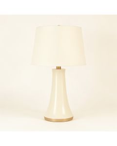 Tortola 30 '' Cream Table Lamp (synthetic illustration; no displayed measurements)