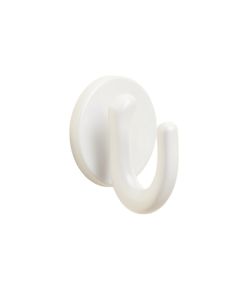 Brook Bluff Wall-Mounted Robe Hook - White