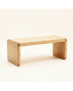 Maple Crossing Indoor Bench - Beige (synthetic illustration; no displayed measurements)