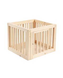 Heath Crossing Empty Furniture-Style Pet Crate - Ivory (synthetic illustration; no displayed measurements)