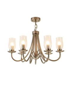 Aljosha 5-Light Shaded Chandelier (synthetic illustration; no displayed measurements)