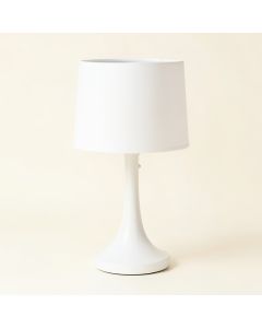 Irmlinde 23 '' White Table Lamp (synthetic illustration; no displayed measurements)