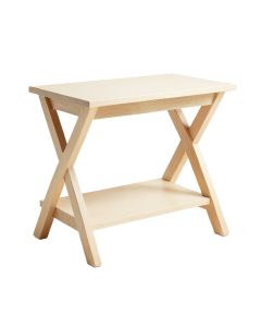 Slate Bridge Side Table - Ivory (synthetic illustration; no displayed measurements)