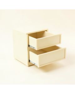 Briar Edge Small-Parts Storage Drawer Cabinet - Cream (synthetic illustration; no displayed measurements)