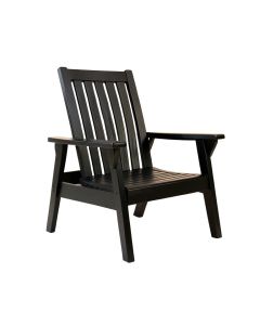 Briar Bluff Outdoor Lounge Chair - Black (synthetic illustration; no displayed measurements)