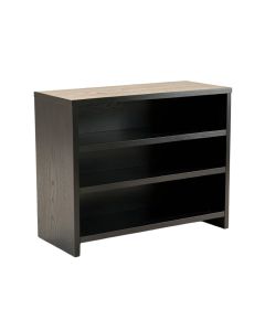 Olive Arc Low Bookcase - Black