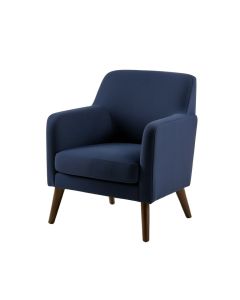 Klag Arm Chair In Navy (synthetic illustration; no displayed measurements)