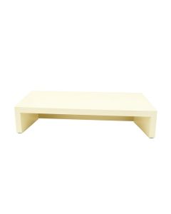 Rowan Brook Desktop Monitor Riser - Cream (synthetic illustration; no displayed measurements)