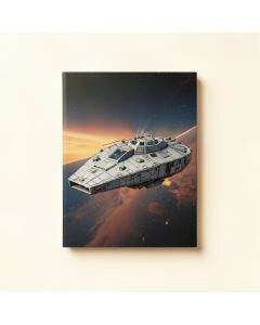 Star Wars - Millennium Falcon Paper Print (synthetic illustration; no displayed measurements)