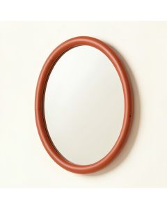 Briar Canyon Framed Wall Mirror - Terracotta (synthetic illustration; no displayed measurements)