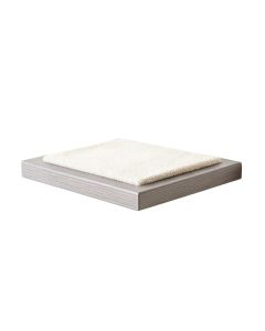 Cedar Brook Wall-Mounted Cat Perch - Gray (synthetic illustration; no displayed measurements)