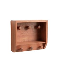 Fern Crest Wall-Mounted Entryway Organizer Shelf - Terracotta (synthetic illustration; no displayed measurements)
