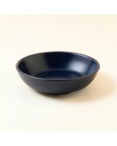 Moss Crest Dining Bowl - Navy (synthetic illustration; no displayed measurements)