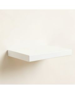 Dune Falls Wall-Mounted Cat Perch - White (synthetic illustration; no displayed measurements)
