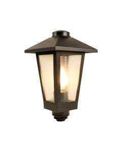 Crandallwood 9.86 '' H Outdoor Barn Light (synthetic illustration; no displayed measurements)