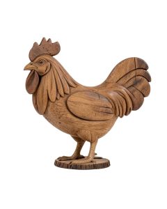 Rustic Rooster Farmhouse Wooden Wall Décor