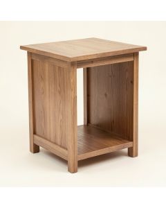 Arine Solid Wood End Table With Storage (synthetic illustration; no displayed measurements)