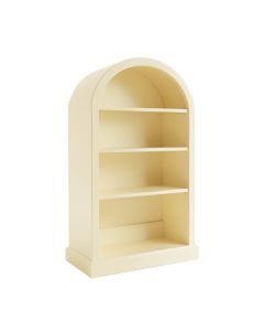 Hazel Edge Freestanding Bookcase - Cream (synthetic illustration; no displayed measurements)