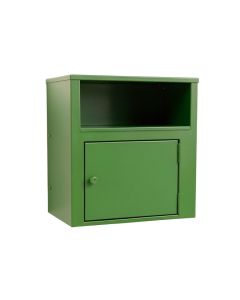 Ridge Crest Wall-Mounted Entry Cabinet - Green (synthetic illustration; no displayed measurements)