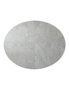 Cedar Bluff Round Area Rug - Gray (synthetic illustration; no displayed measurements)