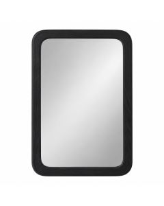 Summit Branch Framed Wall Mirror - Black