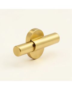 Solid Brass 3 1/2 '' Center To Center Bar Pull (synthetic illustration; no displayed measurements)