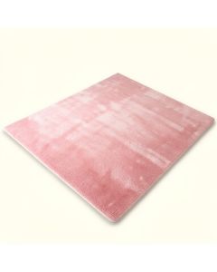 Hutton Plush Faux Pink Area Rug (synthetic illustration; no displayed measurements)
