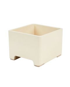 Reed Canyon Empty Raised Planter - Cream