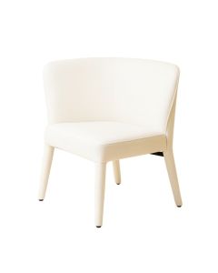 Valya Parsons Chair In White