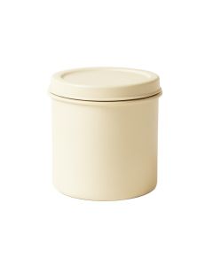 Dune Bluff Storage Canister With Lid - Ivory