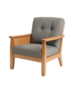 Leo 25.75 '' Wide Tufted Armchair (synthetic illustration; no displayed measurements)