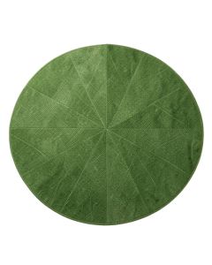 Hazel Bluff Round Area Rug - Green (synthetic illustration; no displayed measurements)