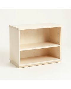 Dawn Bluff Low Bookcase - Ivory (synthetic illustration; no displayed measurements)