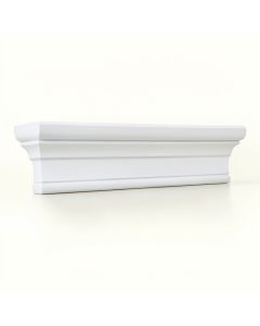 Dublin 8 3/4 '' H X 96 '' W X 8 3/4 '' D Crown Molding (synthetic illustration; no displayed measurements)
