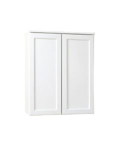 Linden Crest Wall-Mounted Laundry Cabinet - White