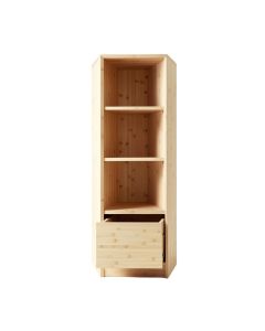 Spruce Bridge Narrow Cubby Tower - Beige (synthetic illustration; no displayed measurements)