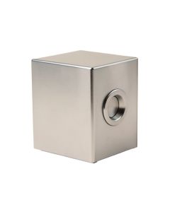 Stainless Steel Cabinet 3 1/2 '' Center To Center Finger Pull (synthetic illustration; no displayed measurements)