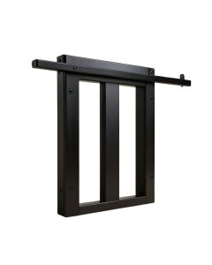 I Shape Heavy Duty Standard Single Track Barn Door Hardware Kit
