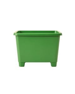 Shore Arc Empty Raised Planter - Green (synthetic illustration; no displayed measurements)