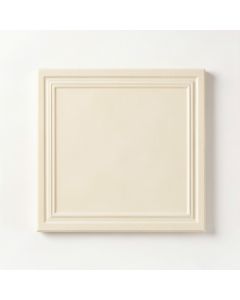 Clay Crossing Uninstalled Square Decorative Tile - Cream (synthetic illustration; no displayed measurements)