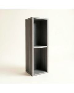 Clay Brook Narrow Cubby Tower - Gray (synthetic illustration; no displayed measurements)