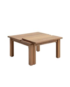 Leatherman Extendable Sled 2 Nesting Tables Coffee Table Set