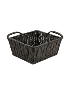 Cliff Bridge Empty Storage Basket - Black