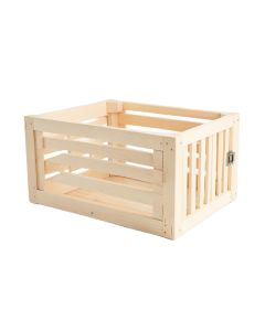 Spruce Falls Empty Furniture-Style Pet Crate - Ivory (synthetic illustration; no displayed measurements)