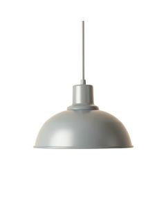 Linden Bend Pendant Light Suspended From One Plain Cable - Gray (synthetic illustration; no displayed measurements)