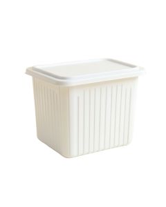 Bay Dale Closed Outdoor Storage Box - White (synthetic illustration; no displayed measurements)