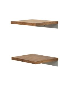 Paige 3 Piece Pine Solid Wood Bracket Shelf