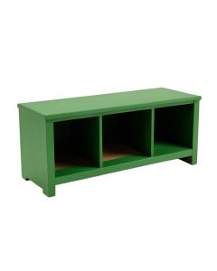 Harbor Dale Shoe Storage Bench - Green