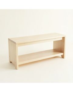 Pine Field Indoor Bench - Ivory (synthetic illustration; no displayed measurements)